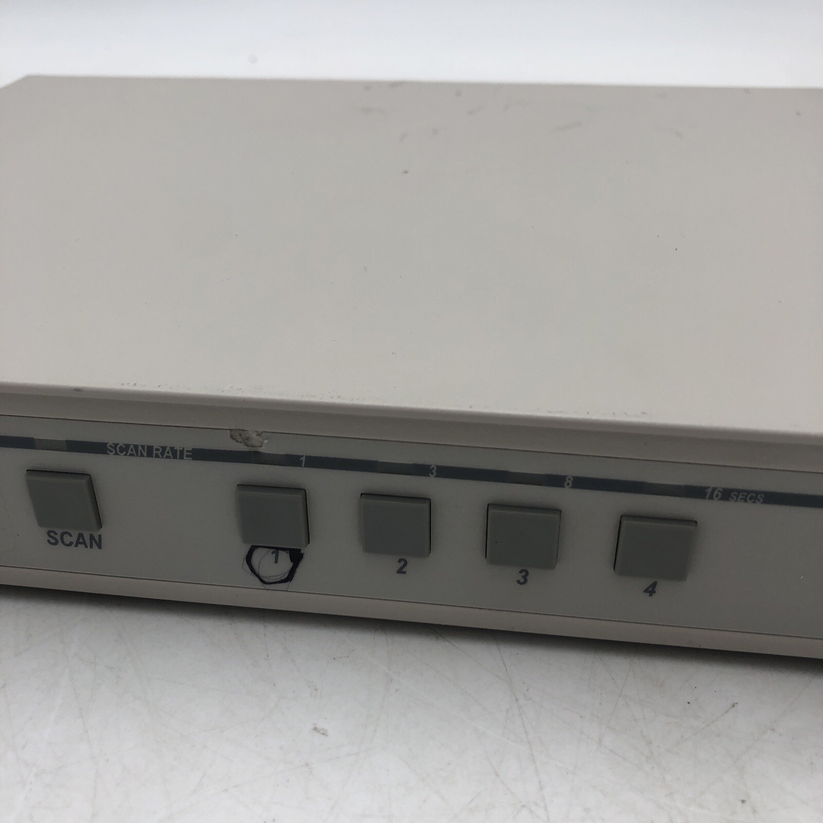 Raritan CompuSwitch Four Port Single or Multi User KVM Switch CS4 POWER TESTED