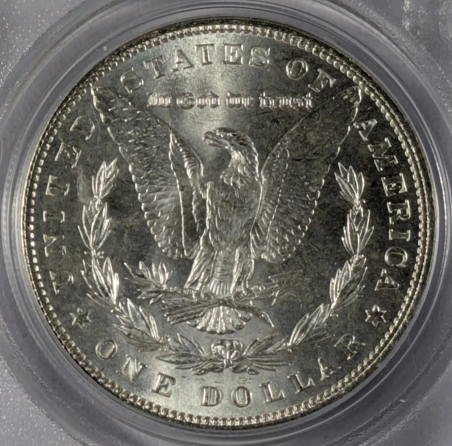 1886 Morgan Silver Dollar PCGS MS-65