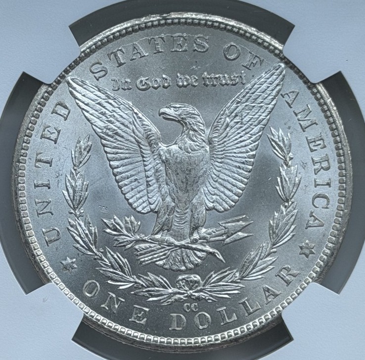 1883-CC Morgan Silver Dollar - NGC MS64