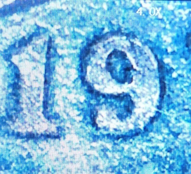 1910 4.6g Barber Nickel W/Lamination Error Planchet Error Off-Center Strike Must