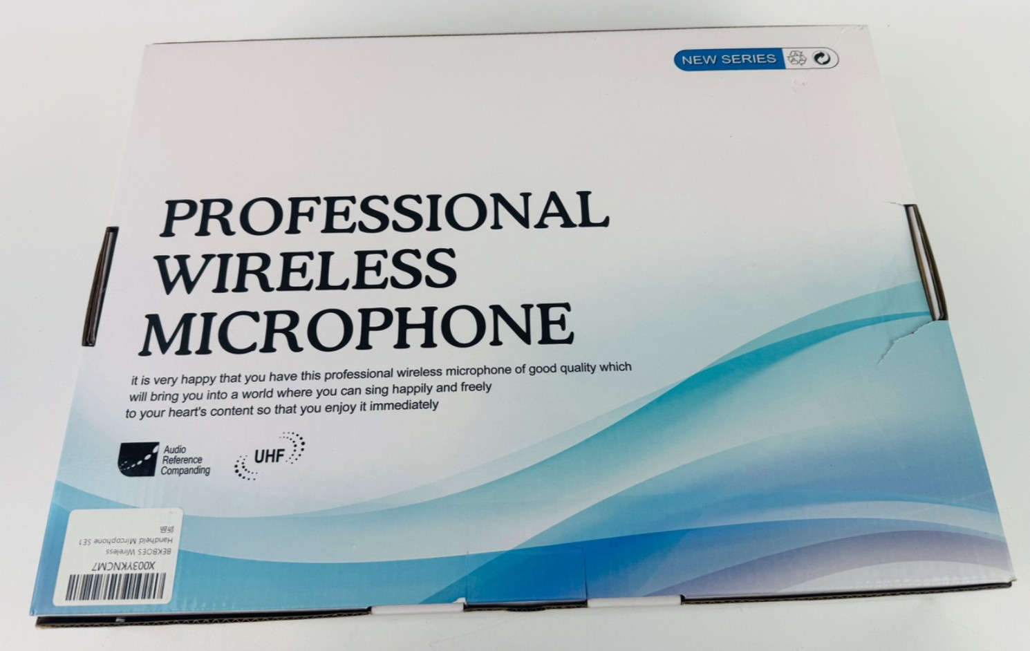 BEKBOES Professional Dual Dynamic Handheld UHF Wireless Microphone System SE100