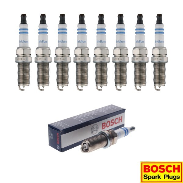 New Set of 8 BOSCH Double Iridium Spark Plug for FX45 M45 Q45 QX56/ Armada Titan