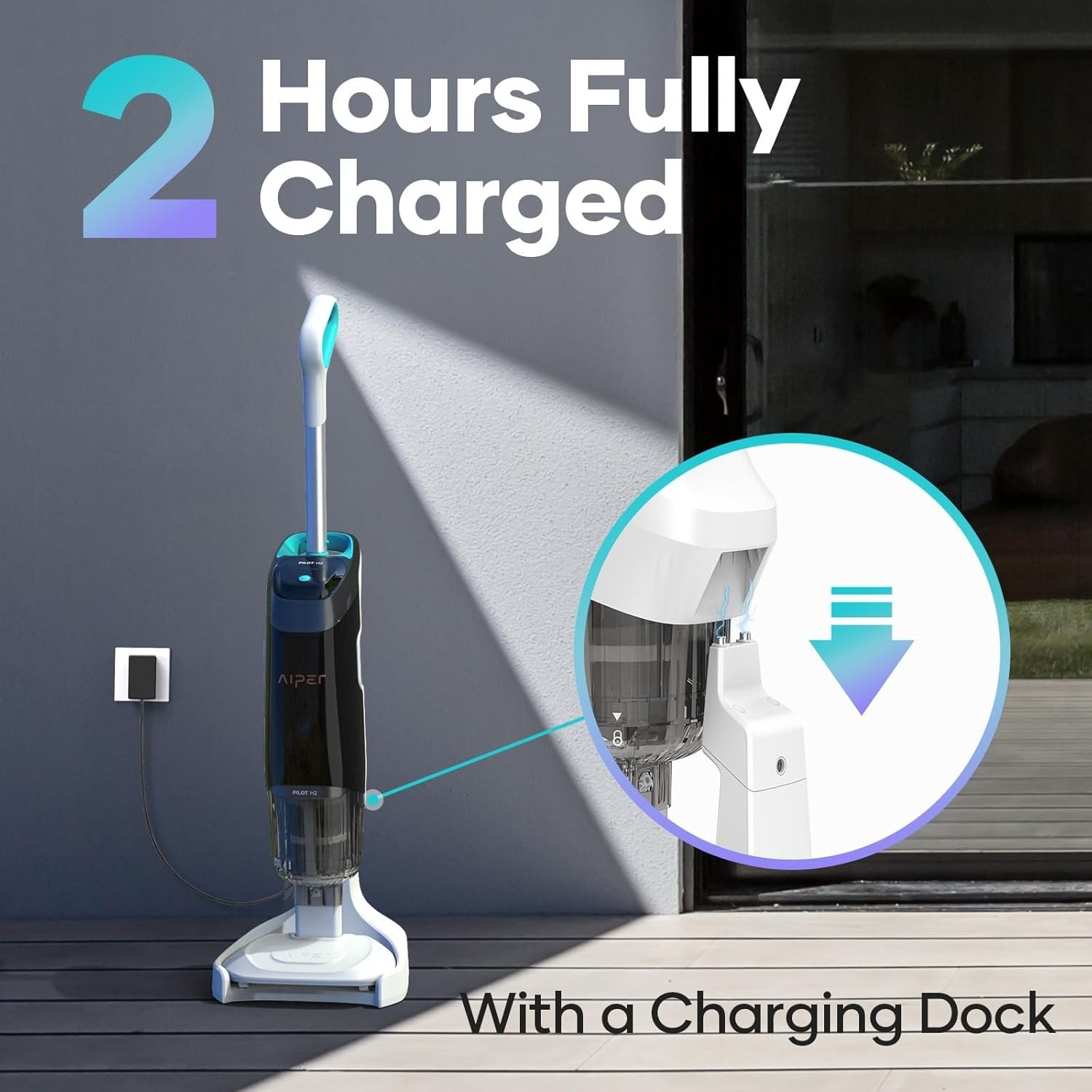 Aiper Pilot H2 Cordless Pool Vacuum