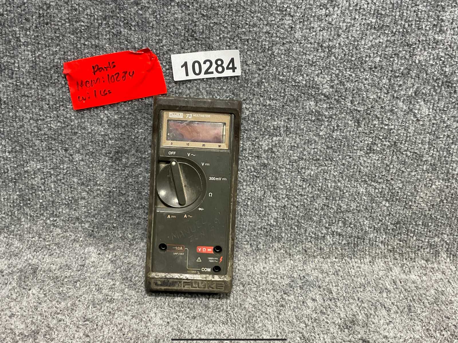 Fluke 73 Digital Multimeter LCD Handheld Used Working Condition