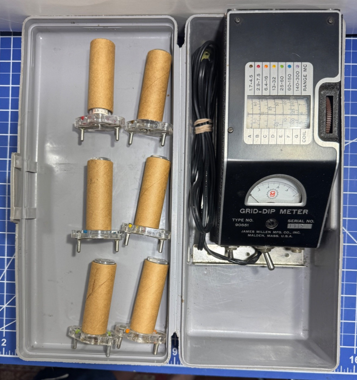 James Millen Grid Dip Meter Type No. 90561 - Clean - Tested