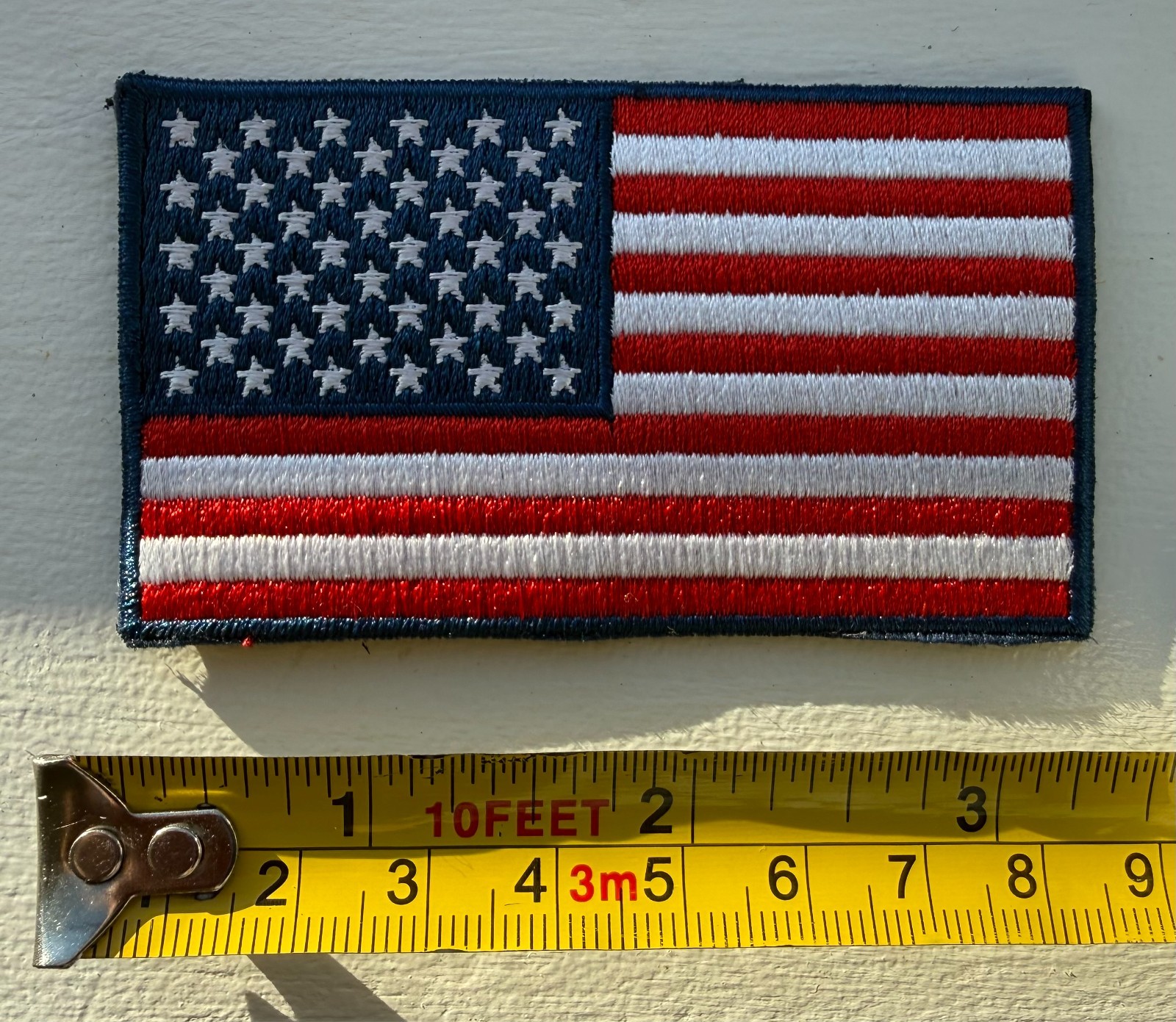 United States Military / Government 3.5 x 2.0 Flag Patch USA Jacket Flight Suit