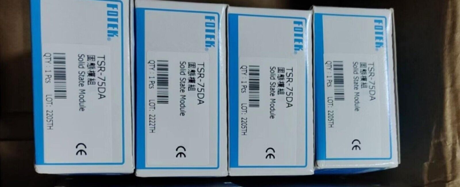 New Fotek TSR-75DA TSR75DA Solid State Relay 75A Brand Free Ship