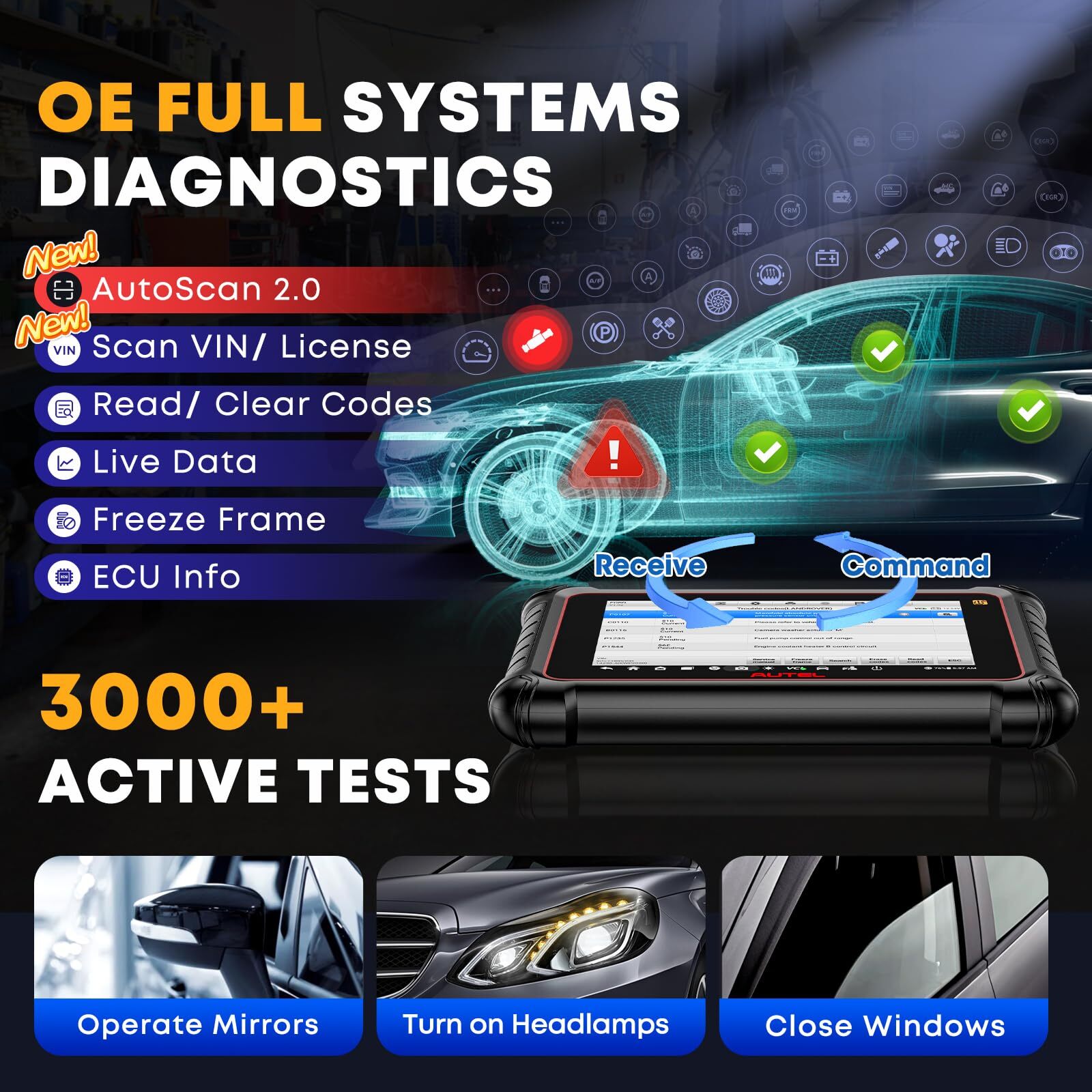 Autel MaxiCheck MP900-TS TPMS Programming Tool Upgraded of MS906 PRO-TS