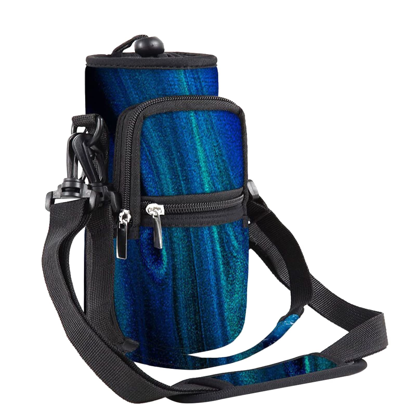 AORTDES 25/32/40/64oz Water Bottle Bag Holder Carrier-Insulated Crossbody Sli...