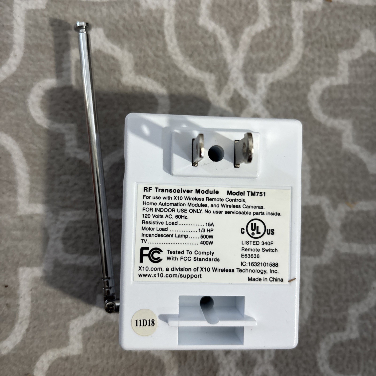 X10 TM751 Wireless Mini Transceiver
