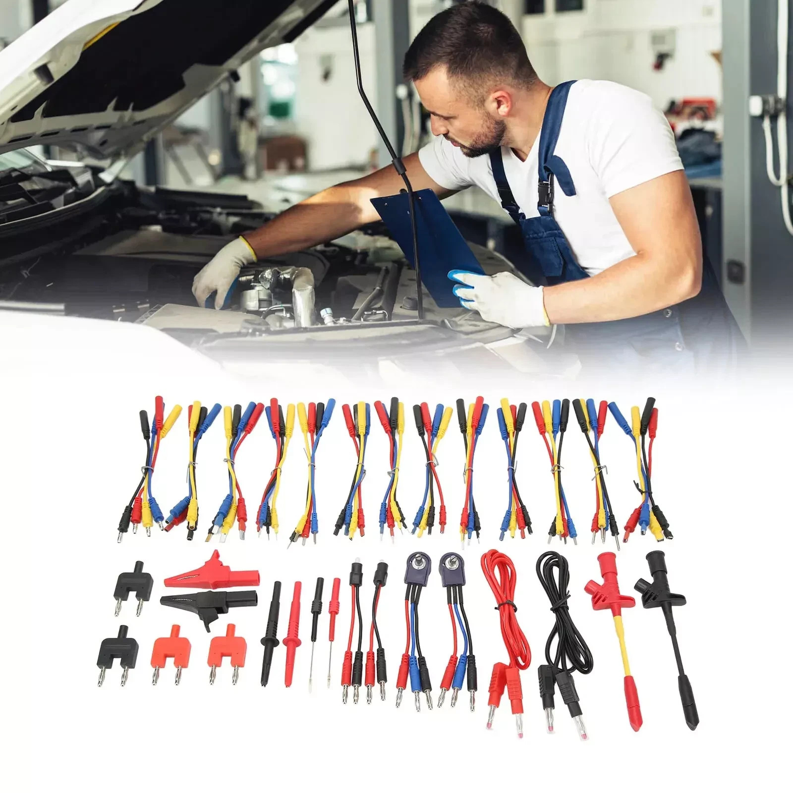 Auto Automotive Circuit Test Leads Kit Multimeter Electrical Testers Diagnostic