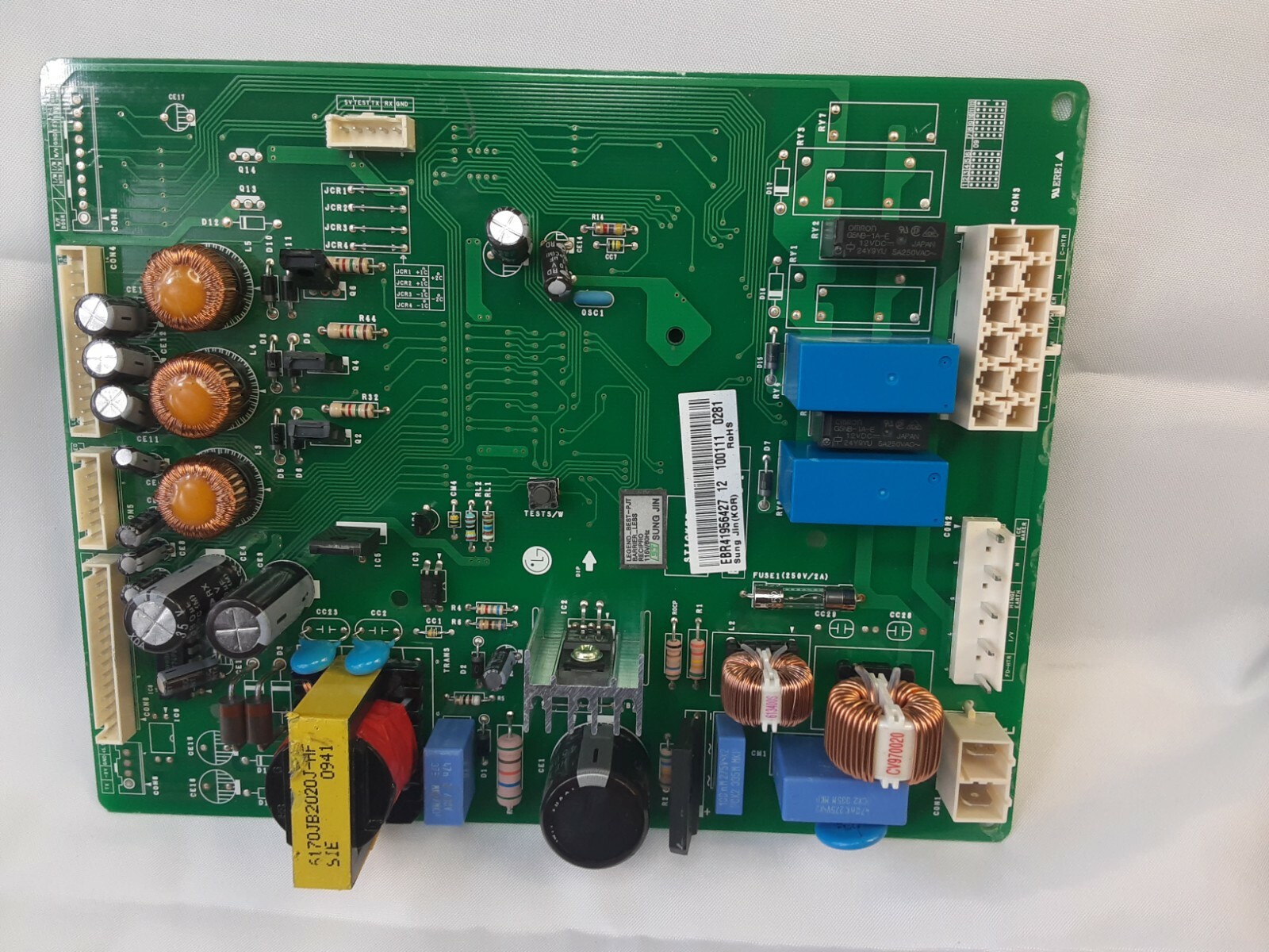 🌟 LG REFRIGERATOR MAIN PCB CONTROL BOARD EBR41956427