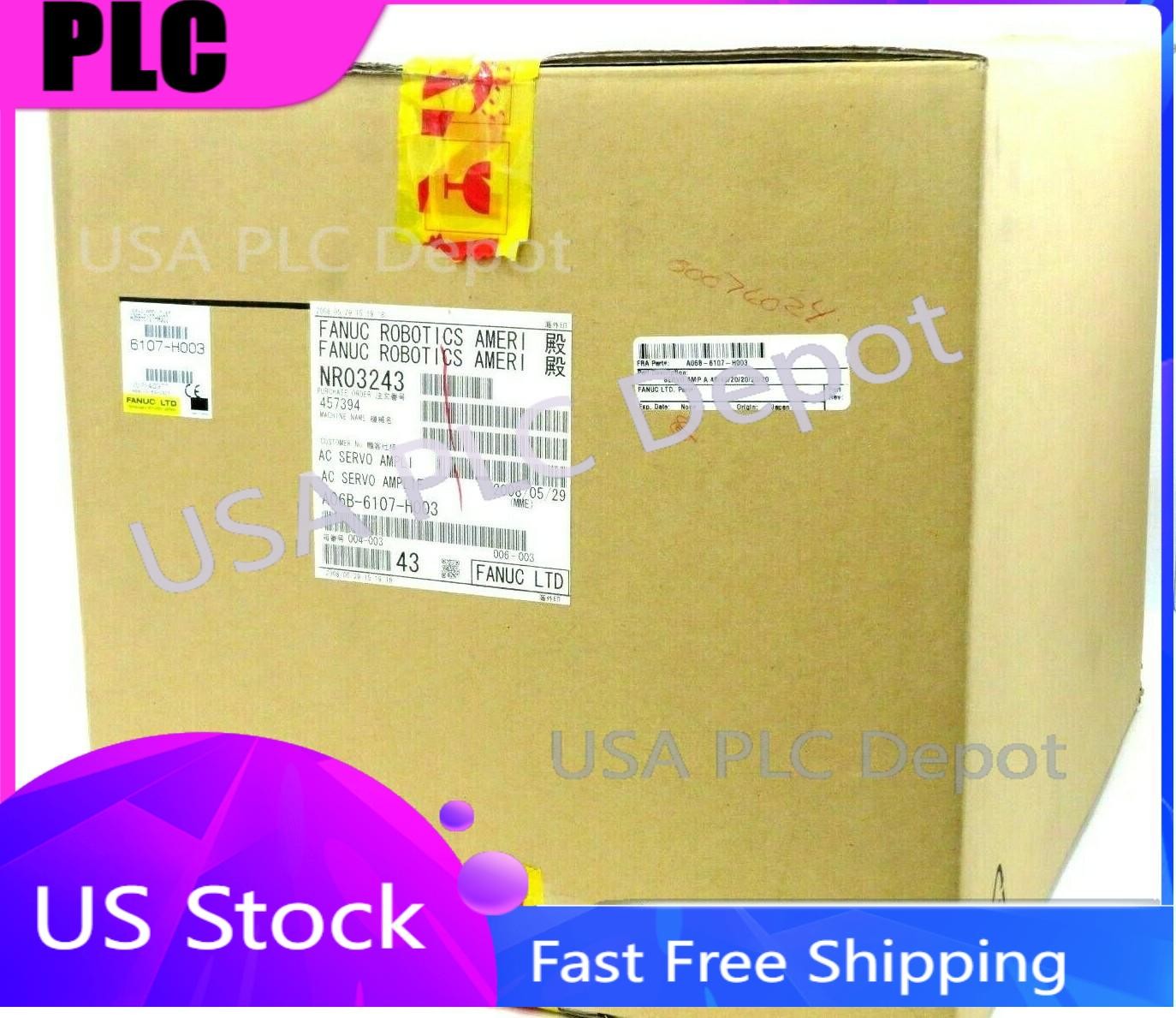 1PC NEW FANUC ROBOTICS A06B-6107-H003 SERVO AMP A06B6107H003