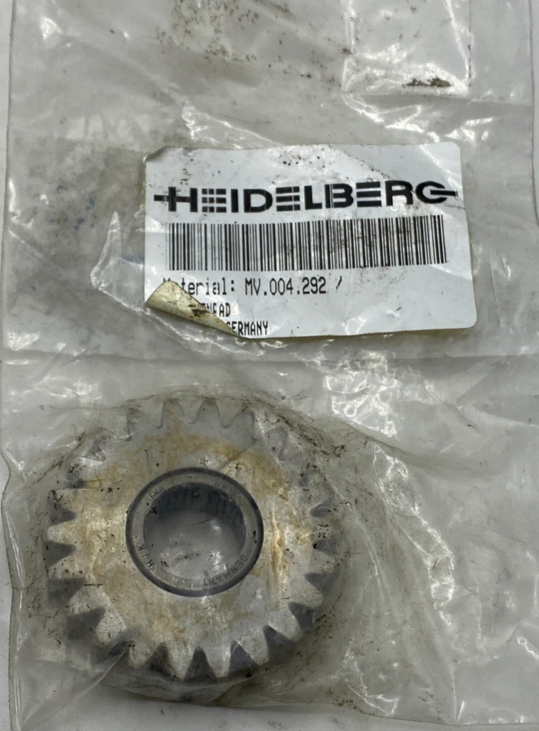 HEIDELBERG MV.004.292 INTERMEDIATE GEAR MV004292 "FREE SHIPPING" 🎯