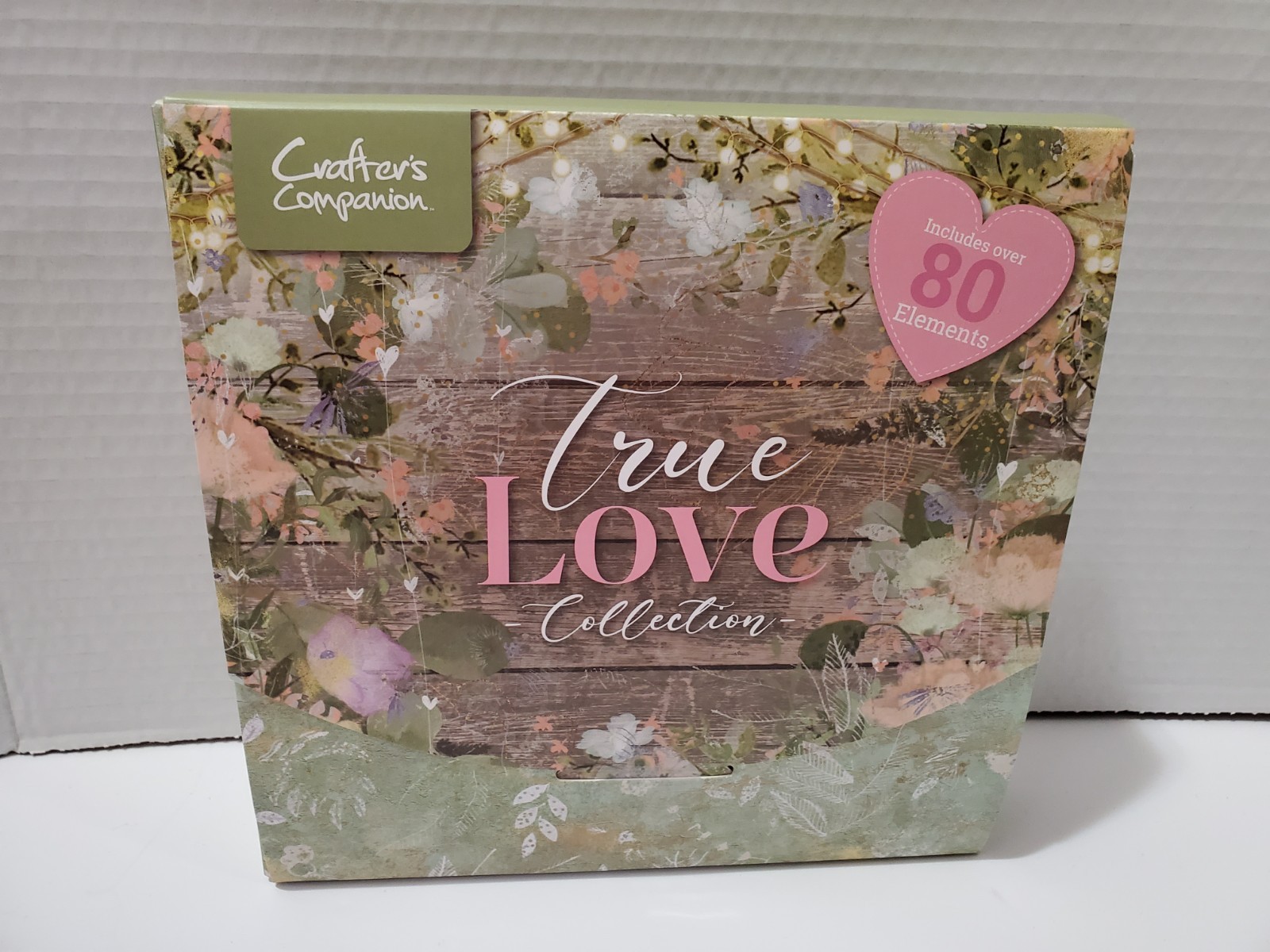 Crafters Companion True Love Collection Craft Kit New Sealed 80+ Elements