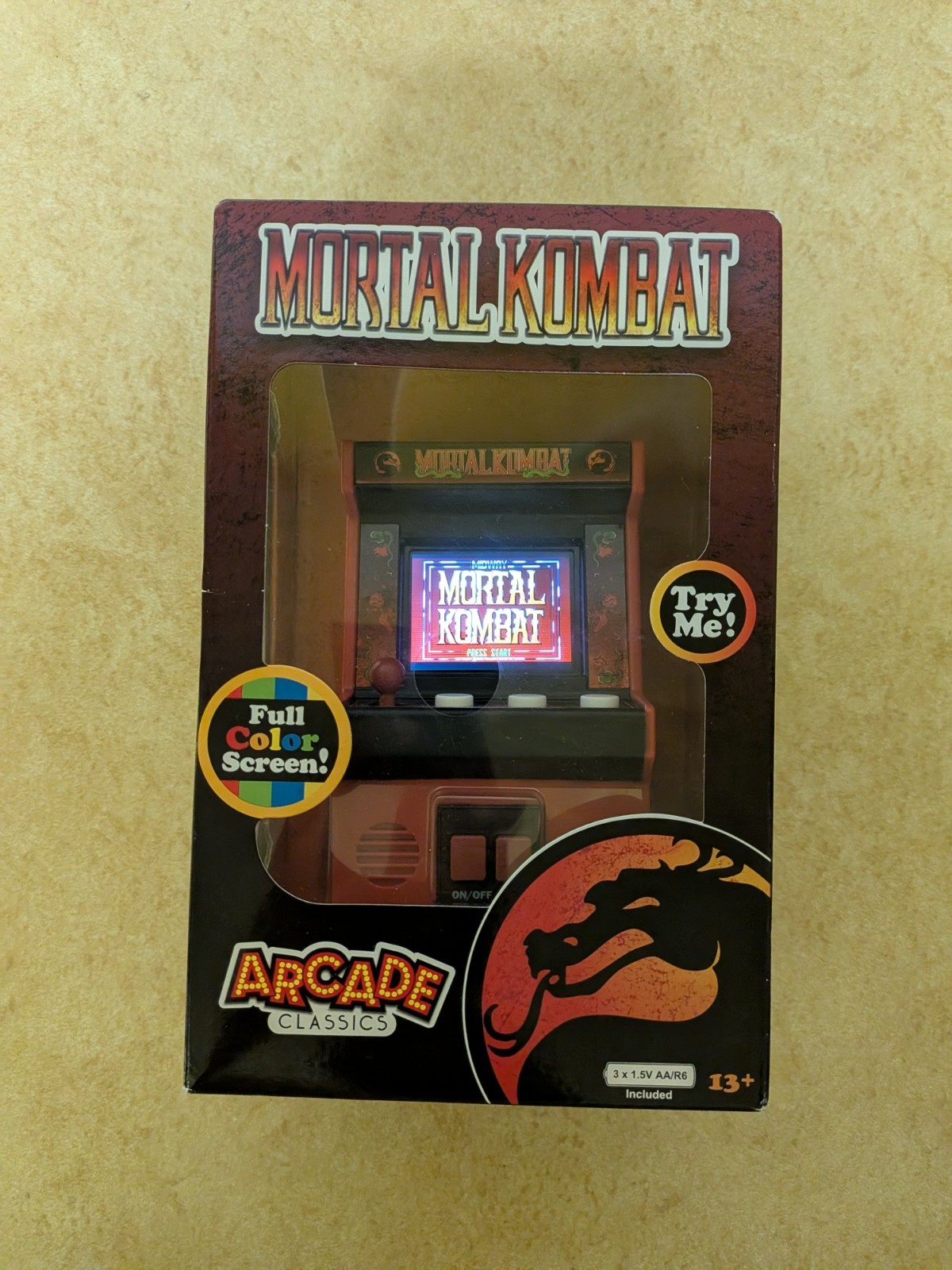 Mortal Kombat Klassic Mini Arcade Game Console - Midway