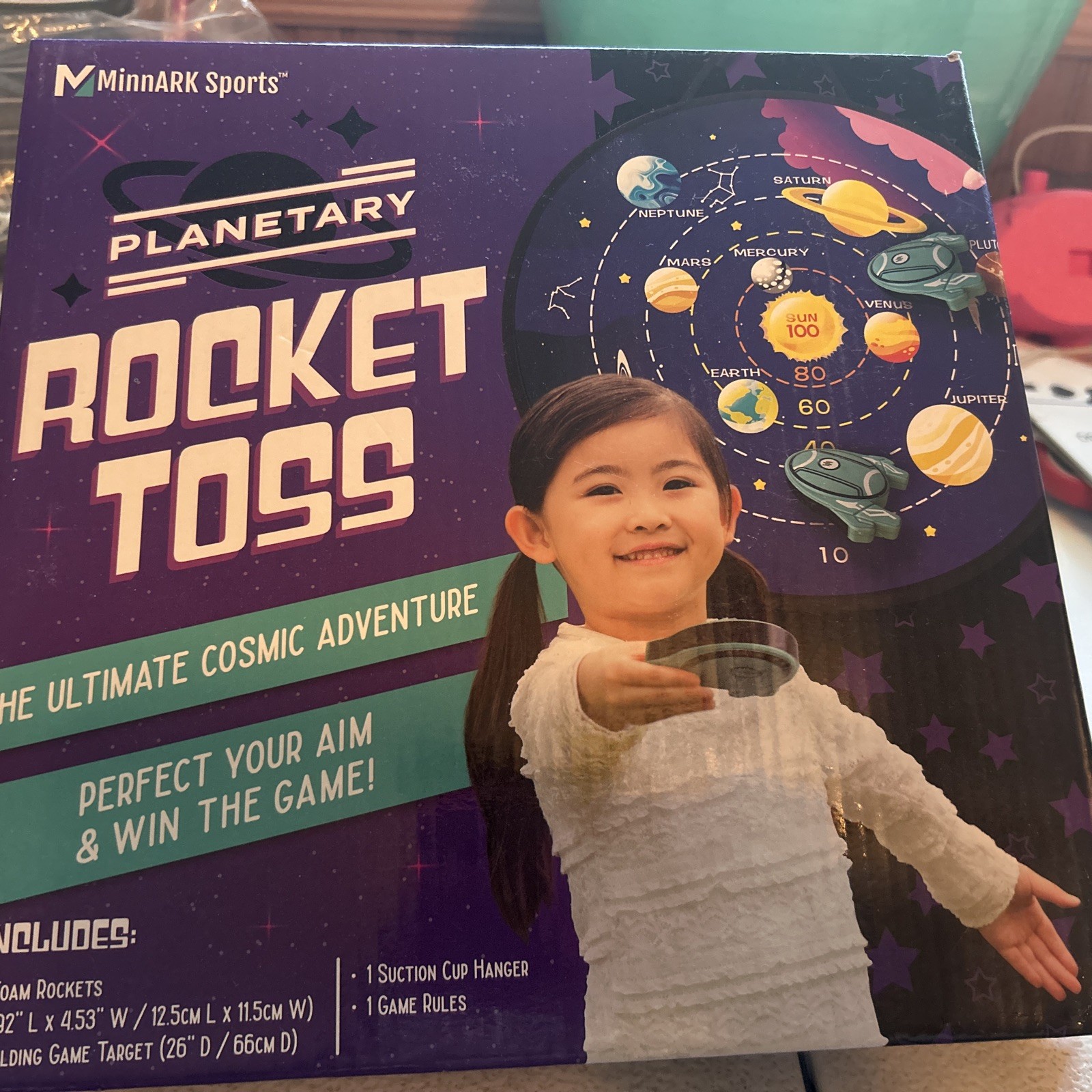 Planetary Foam Rocket Toss Game By MinnARK Sports 2+ Players Age 3+ New in Box