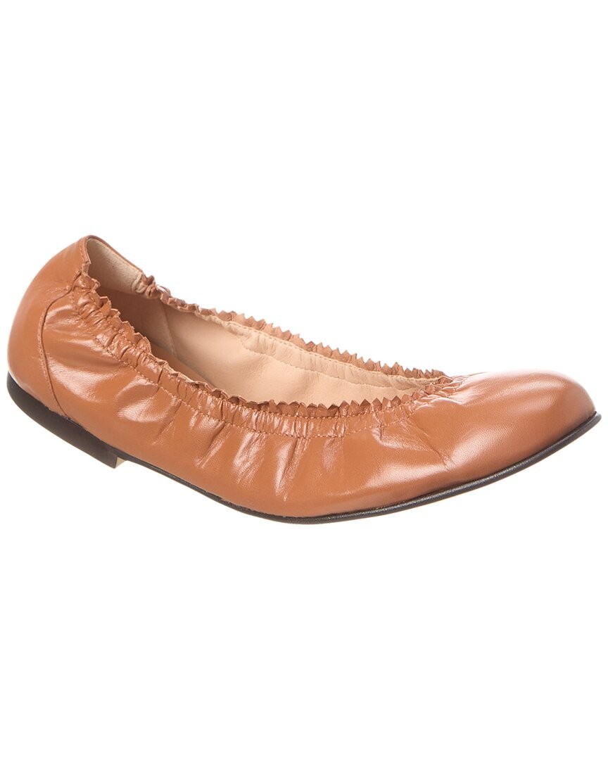 French Sole Cecila Leather Flat Women's