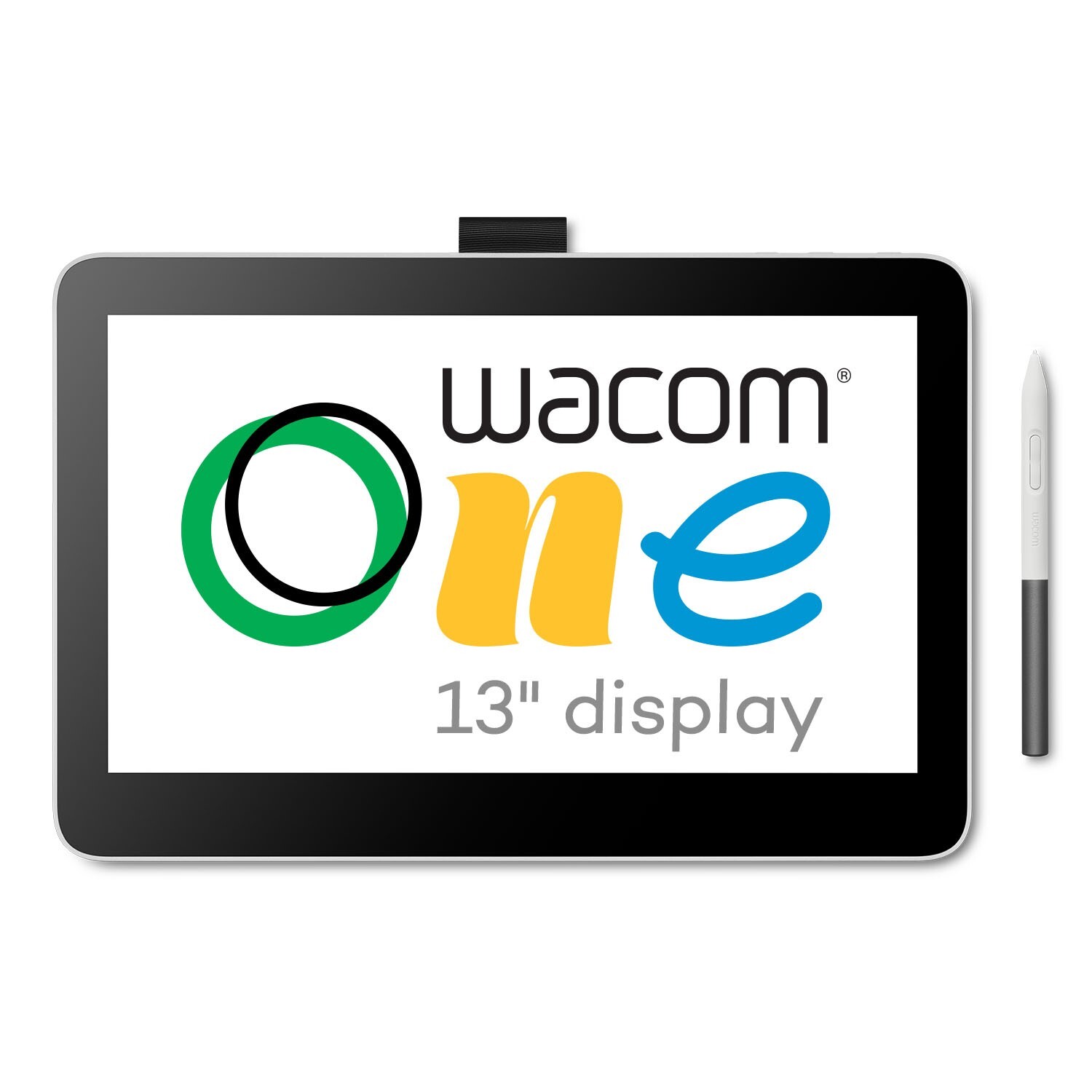 Wacom One 13 Drawing Tablet with Screen, Touchscreen, Certified Refurbished