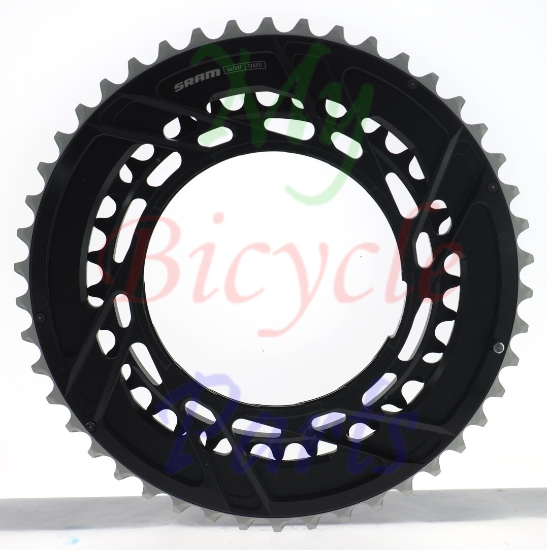 SRAM Force AXS E1 46-33T Chainring Kit, Road Bike, Threaded Mount