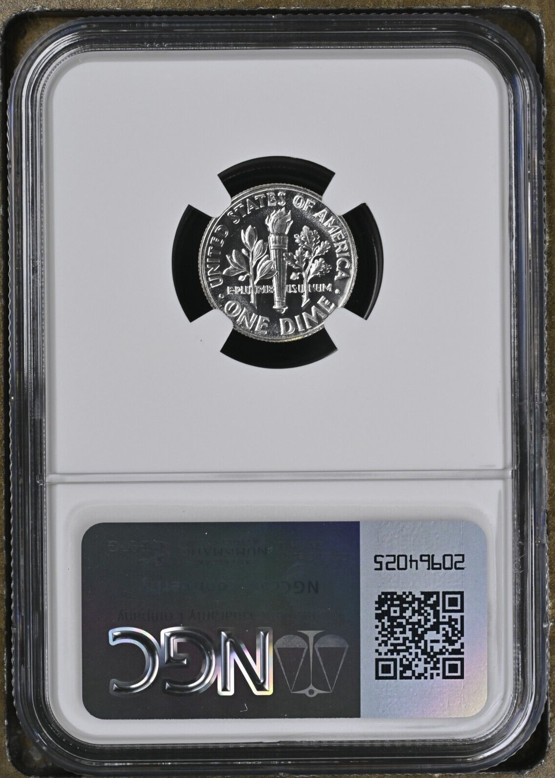 1956 Roosevelt Dime 10C NGC PF 66