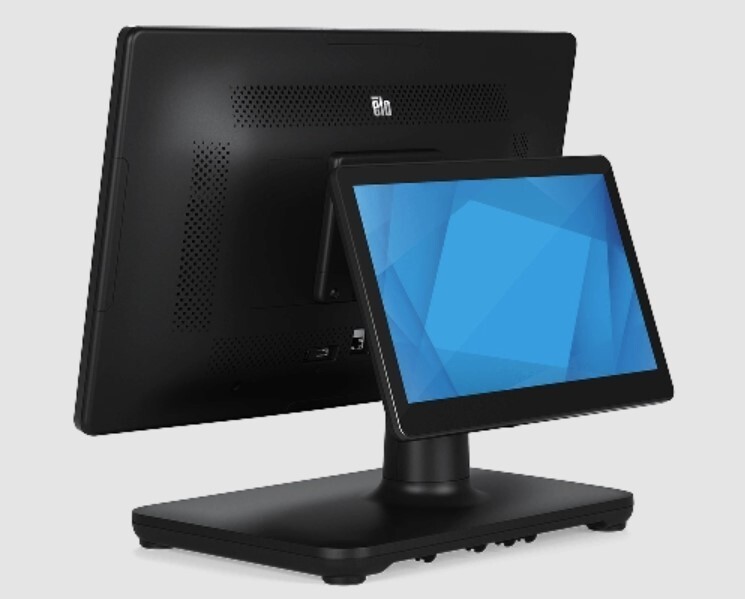 Elo 22-inch EloPOS System i5, Win 10, 8GB, 128GB SSD w/ stand + 13" screen NEW