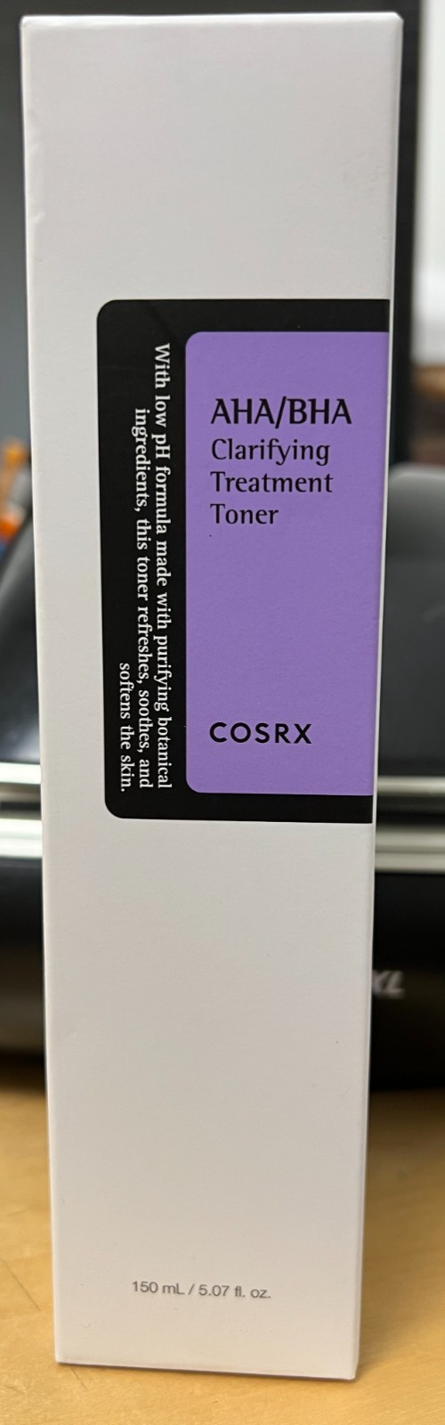 COSRX AHA/BHA Treatment Toner 5.07 fl.oz/ 150ml, Facial Exfoliating Spray for Wh