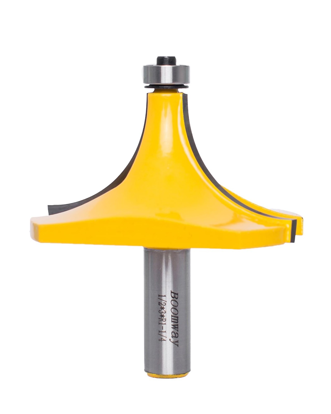 Roundover Router Bit, 1-1/4'' Radius 1/2'' Shank, Round Over Edge Forming, Be...