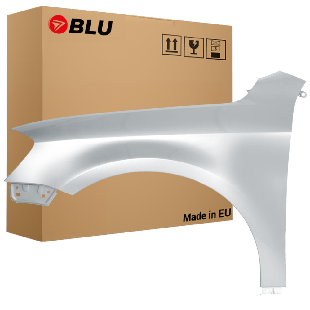Fender For VW Passat B7 LA7W Left Silver 10-14 Front Painted Reflex Silver