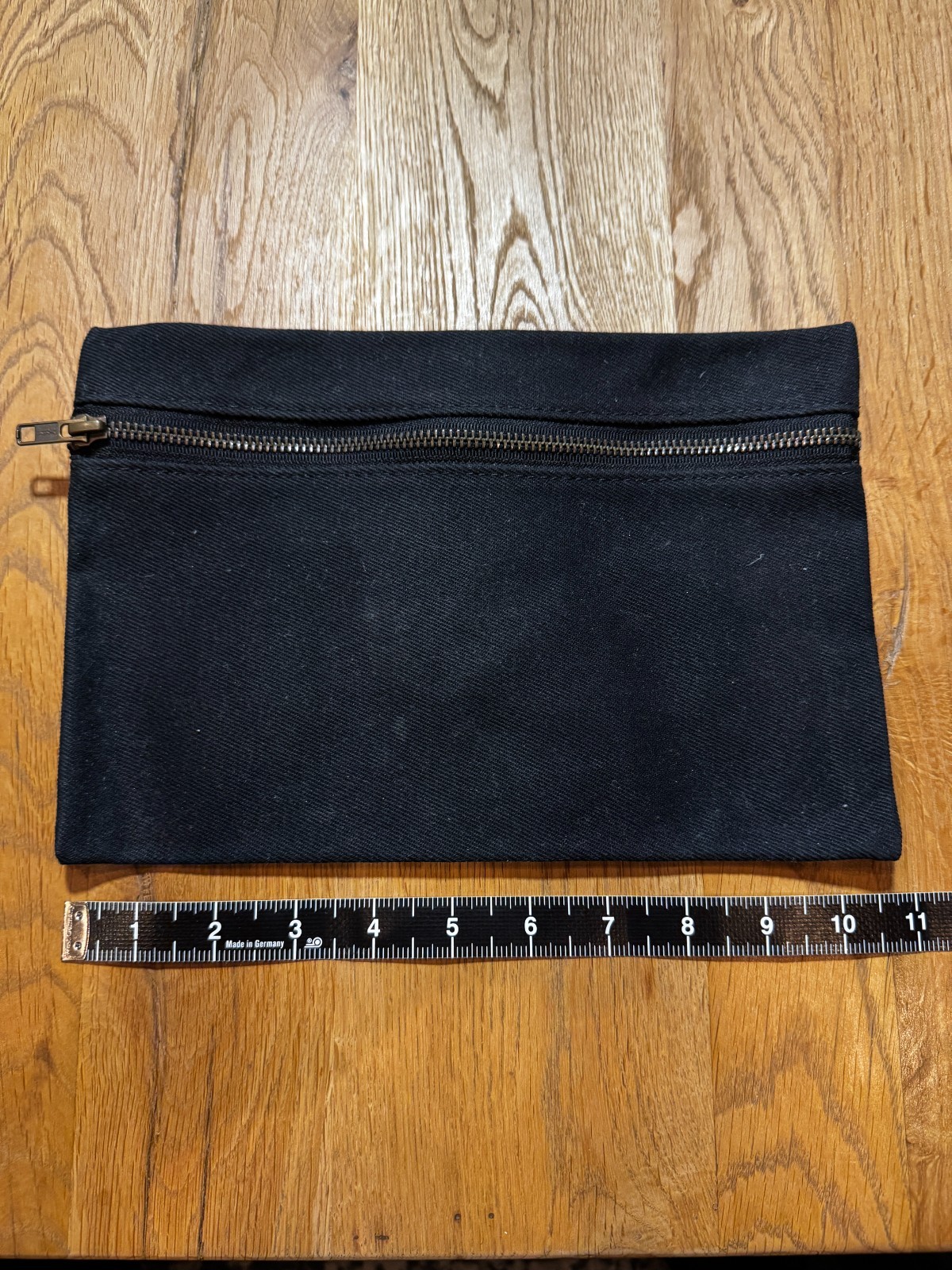 Wovenn Handmade Canvas Pouch Black Handmade USA
