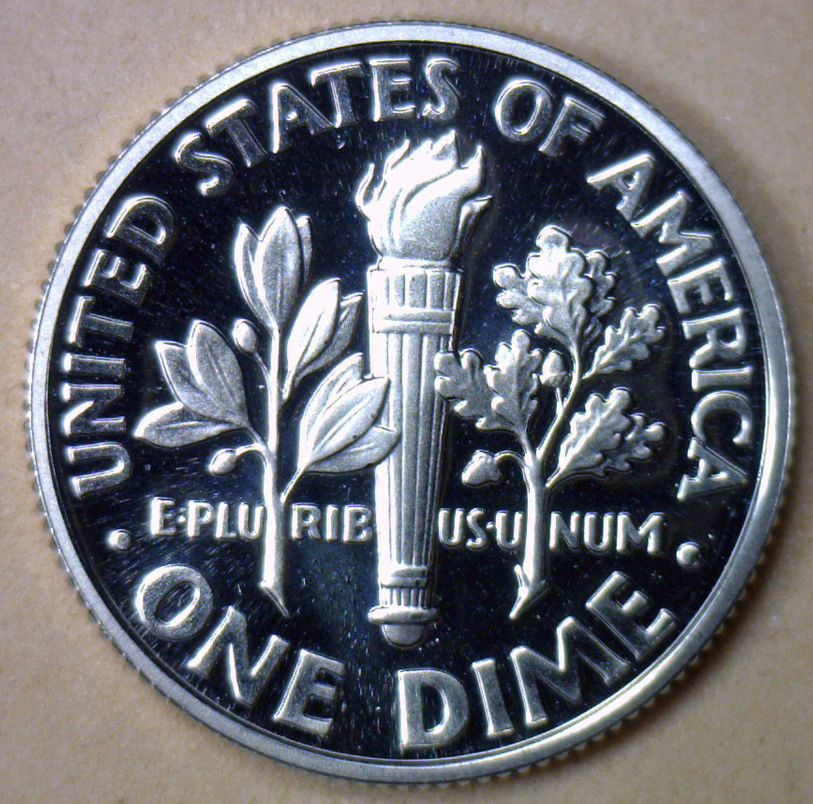 2003 S Proof Roosevelt Dime Ten-Cent Coin 10c
