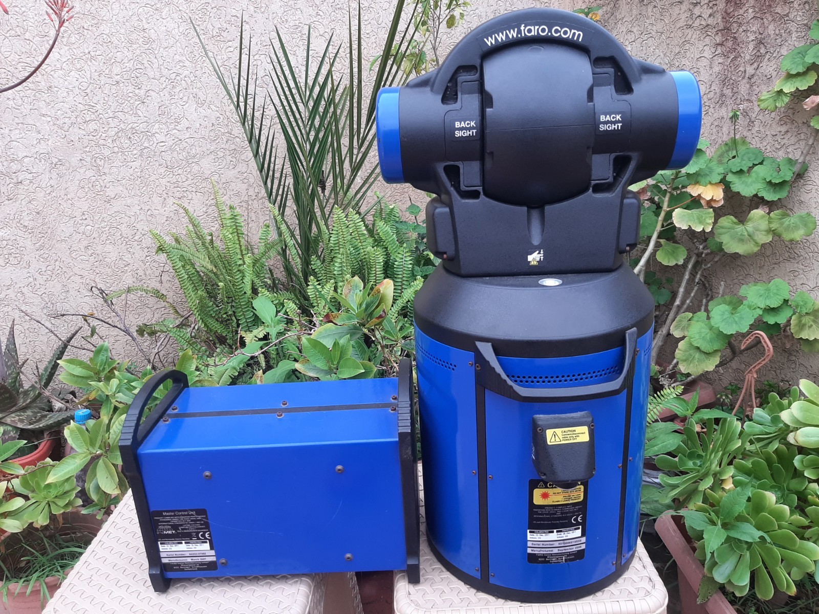 FARO Laser Tracker X V2 & Master Control Unit & FARO Arm P08 With Accessories