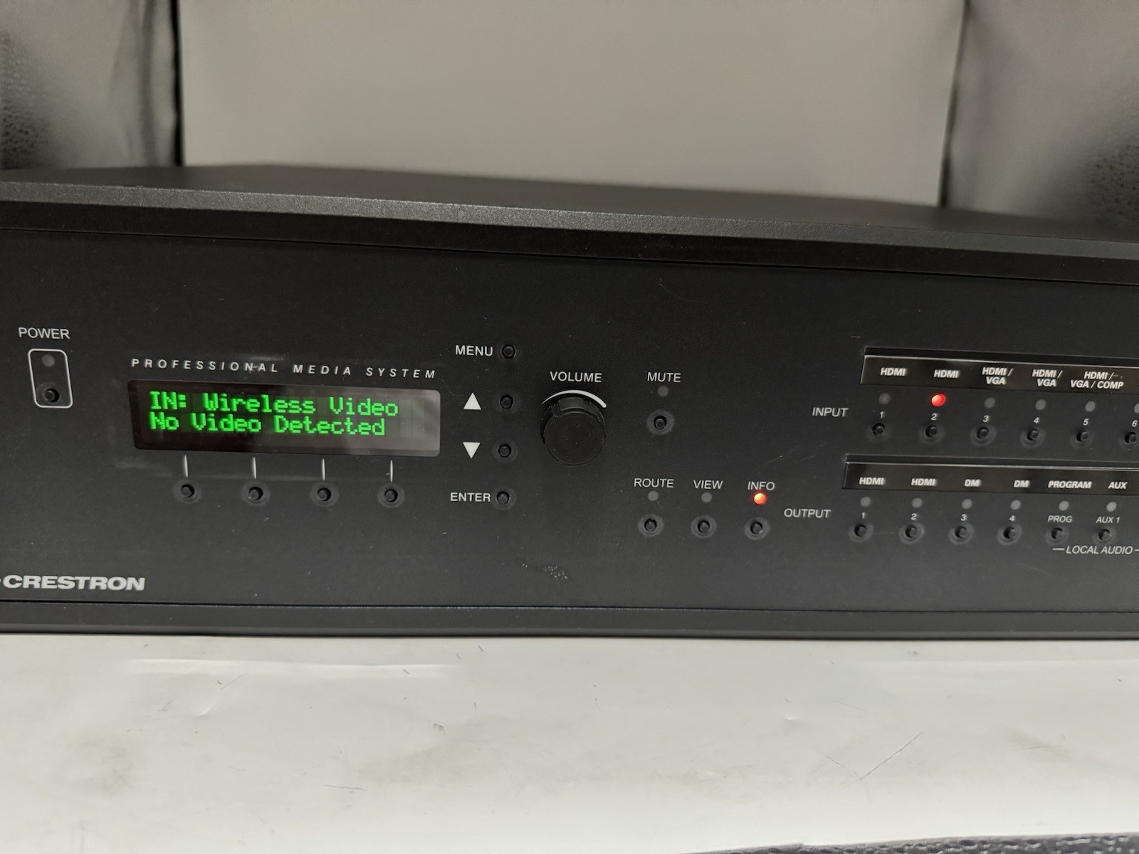 Crestron DMPS3-300-C 3-Series 4K DigitalMedia Presentation System.