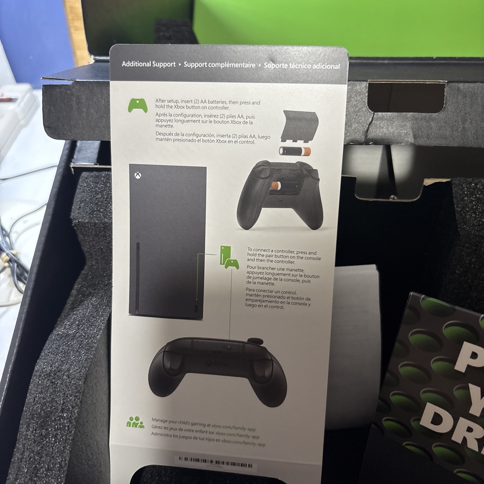Microsoft Xbox Series X 1TB SSD-EMPTY BOX ONLY! NO CONSOLE!-Includes Packaging