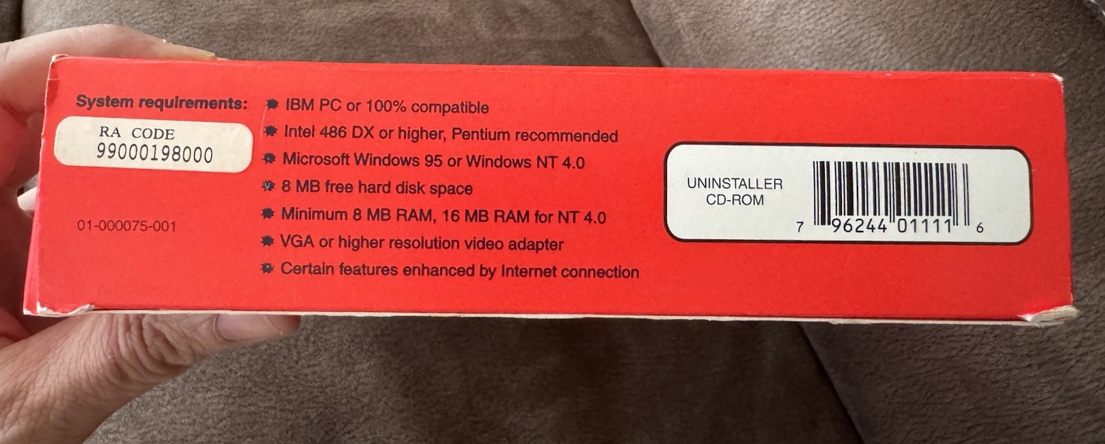 Microhelp Uninstaller Windows 95 And NT CD Rom Version CyberMedia