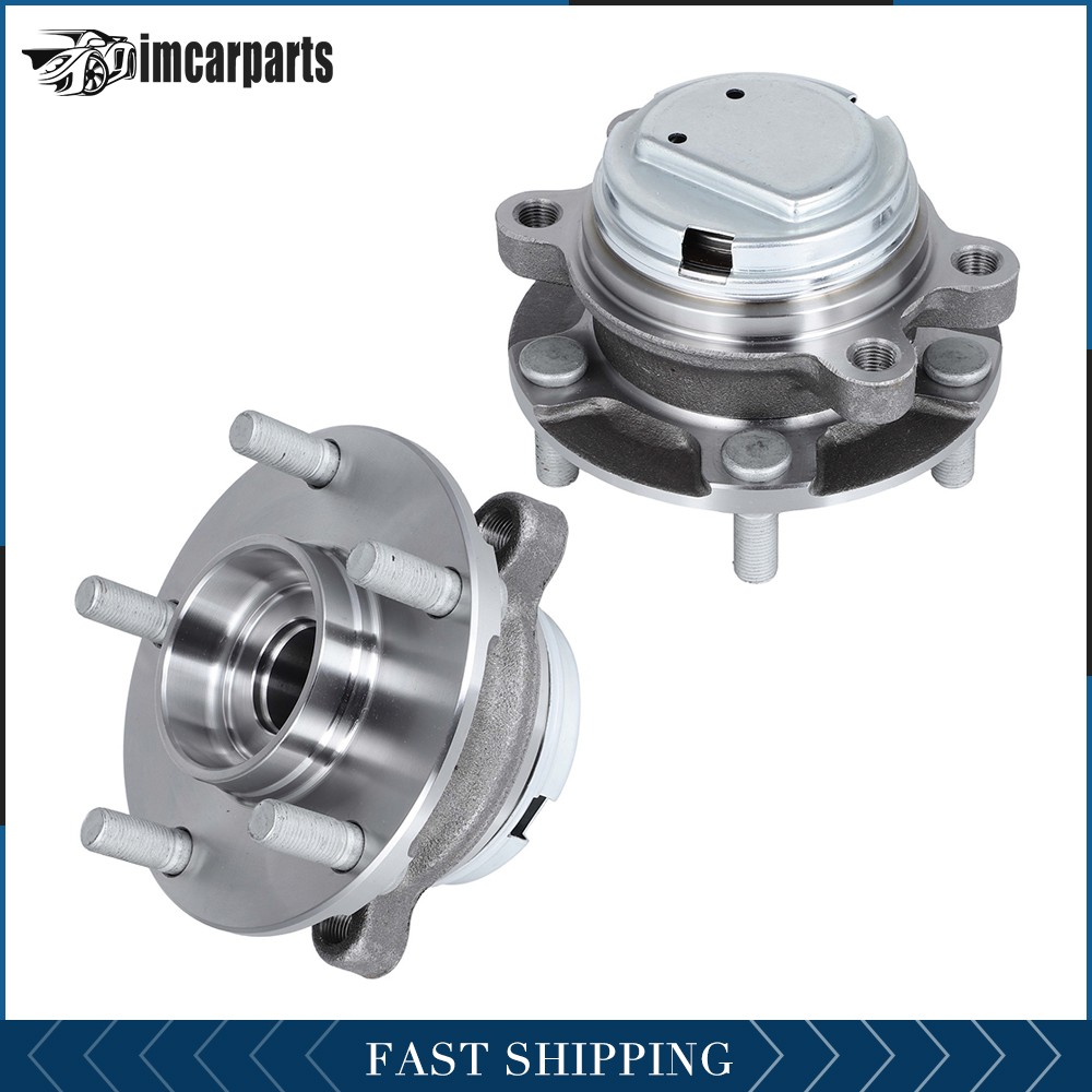 Set(2) Front Wheel Hub Bearing Assembly For Nissan 370Z For Infiniti G35 G37 RWD