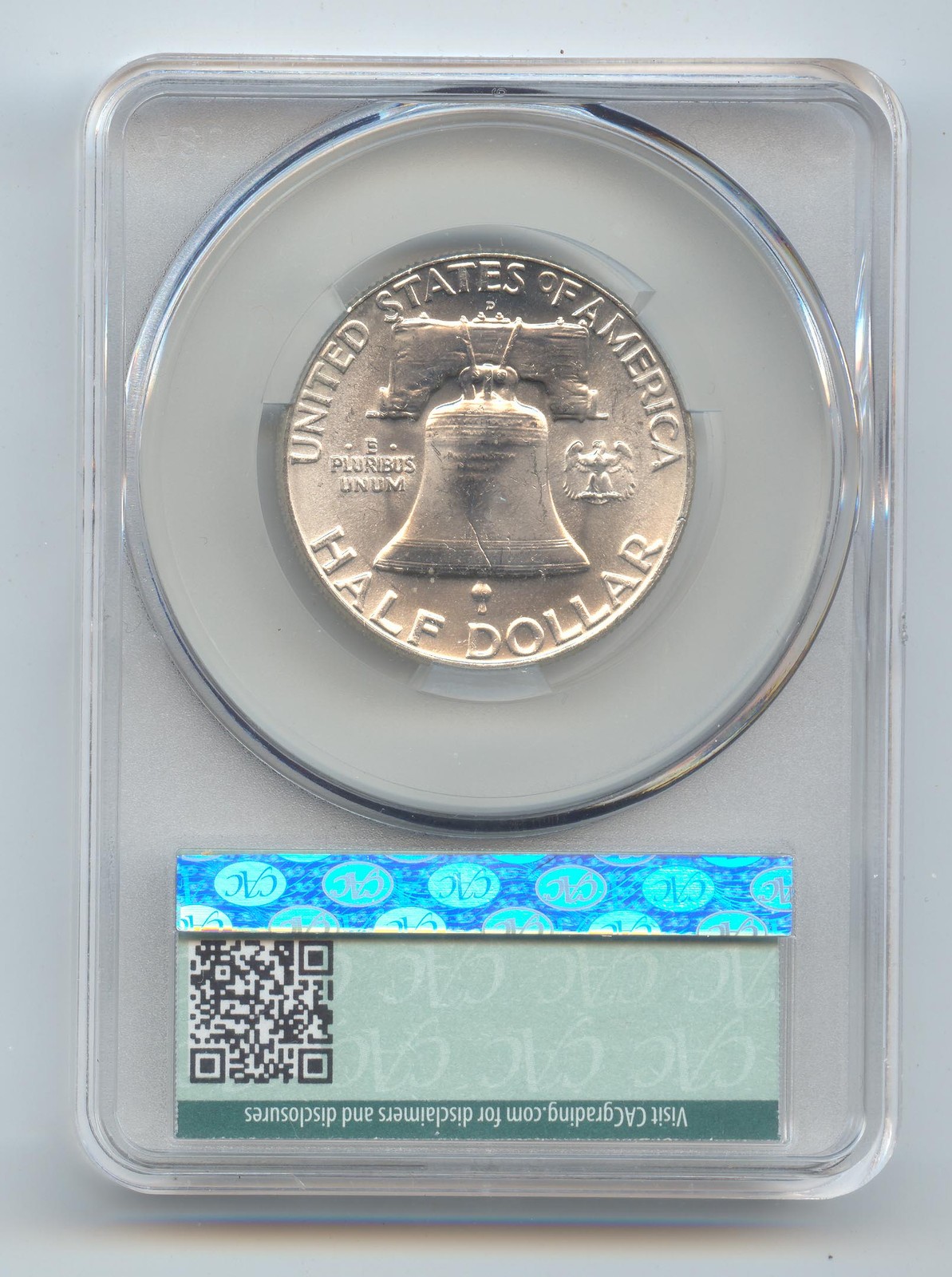 1961-D Franklin Half Dollar, CAC MS-63