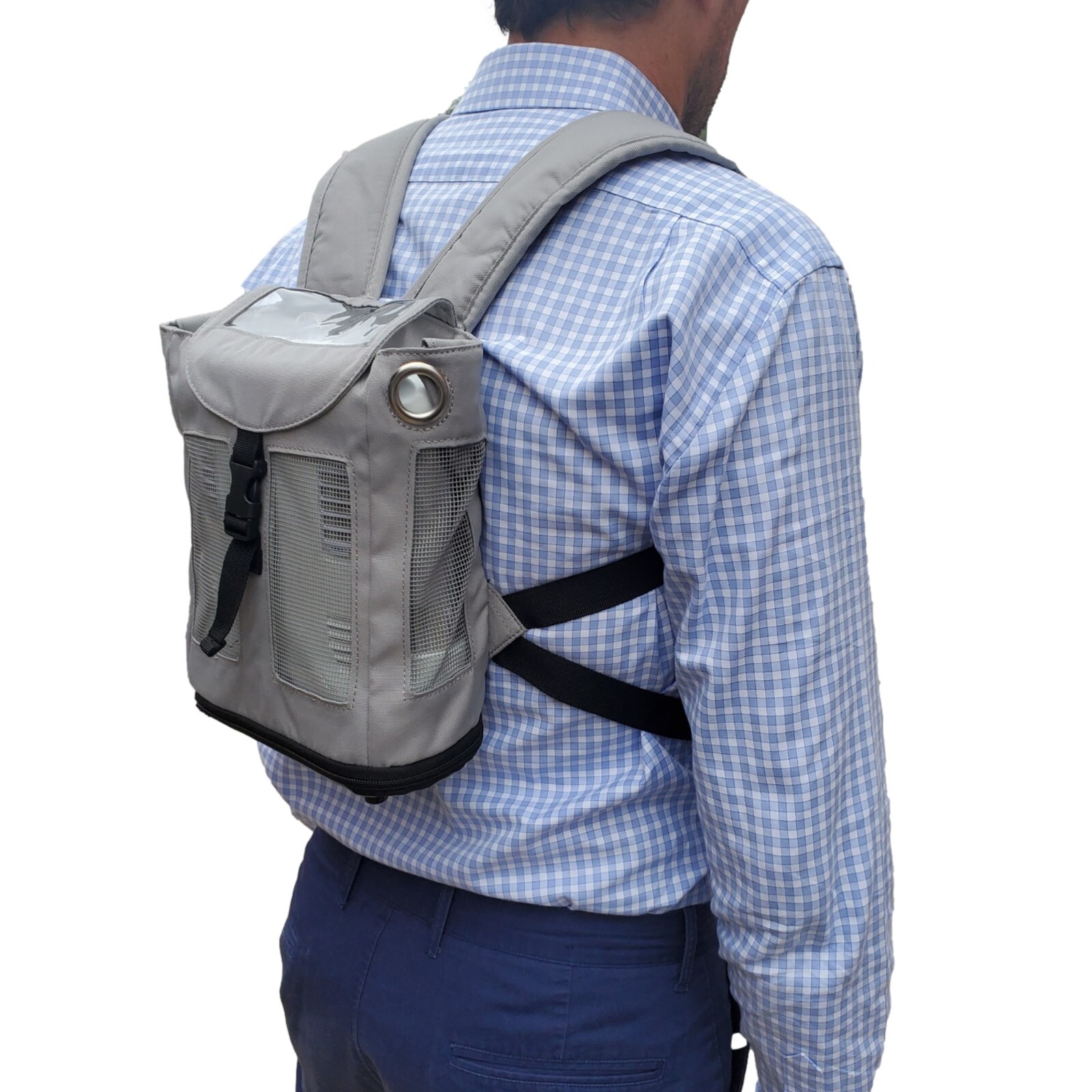 OxyGo Ultra Lightweight Backpack - Gray (O2Totes)