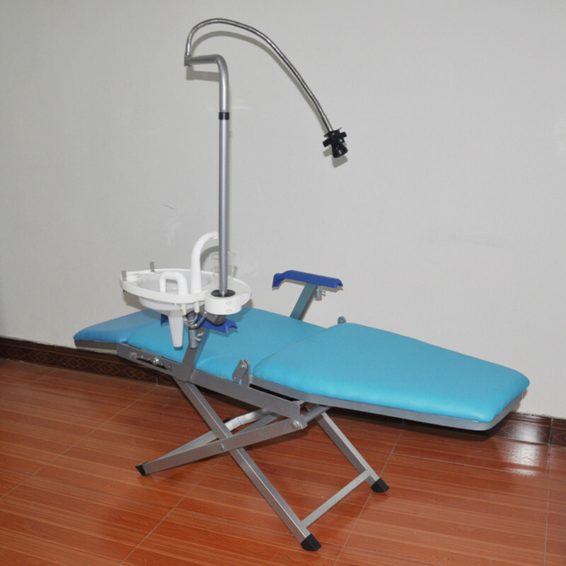 Dental Mobile Delivery Unit Suction Rolling Case 4H Compressor /Chair Portable