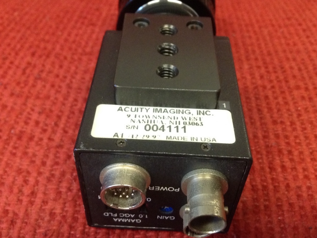 RVSI - Camera, Model CM4000, with a FUJINON TV Lens- 1:1.7 / 35,Model #HF35A-2M1