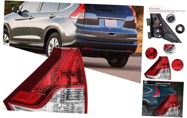 Tail Light for Honda CRV 2012 2013 2014 Taillight Assembly 12-14 Driver Side
