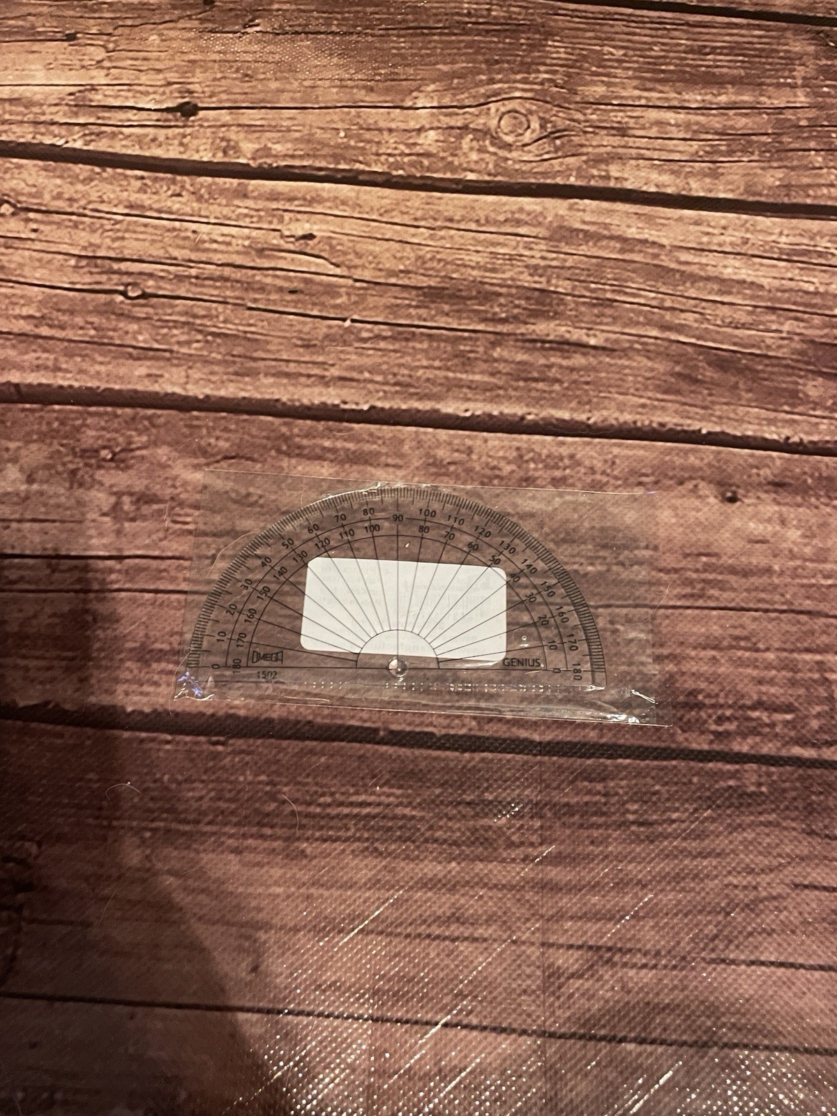 Fiskars Plastic Protractor With Bonus Mini 4” Protractor Swing Arm