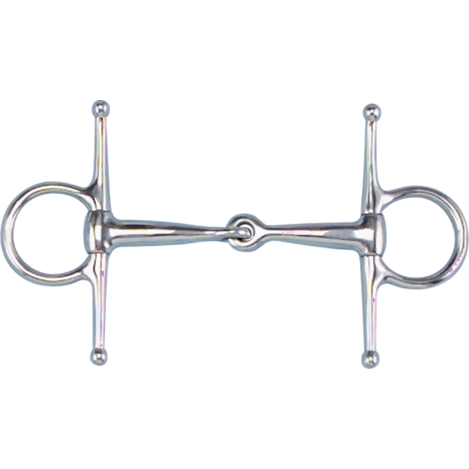Toklat English Pony Full Cheek Snaffle Bit for Training and Performance - 4