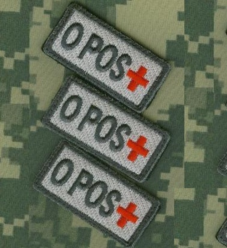 DAESH BASHER GREEN BERETS SFG SAS JTF URBAN WARFARE vêlkrö 1"x2" 3-TAB: O POS+