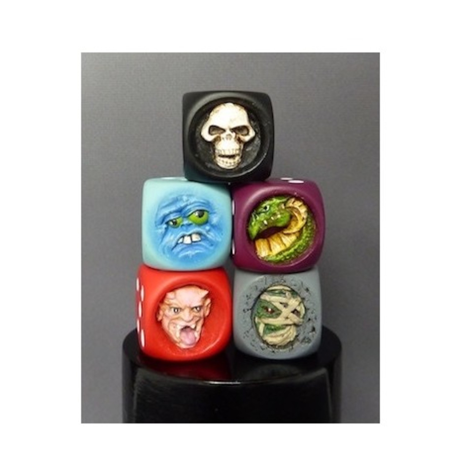 Golem Miniatures Dice Monster Dice Set #2 (5) (Limited Ed) New