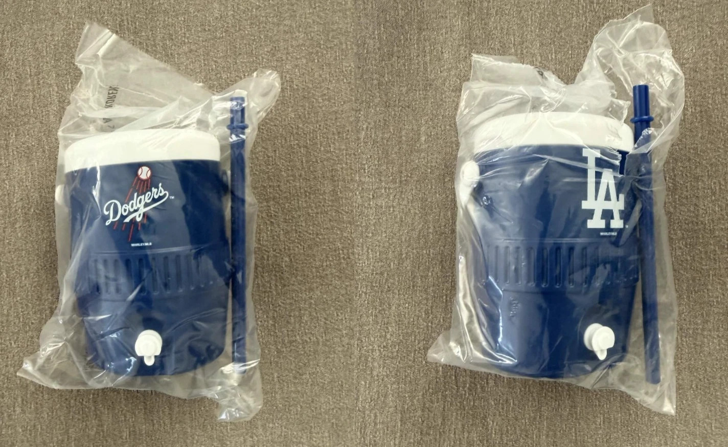 1x LA Dodgers Cocktail Mini Cooler Jug Souvenir Cup Stadium Exclusive