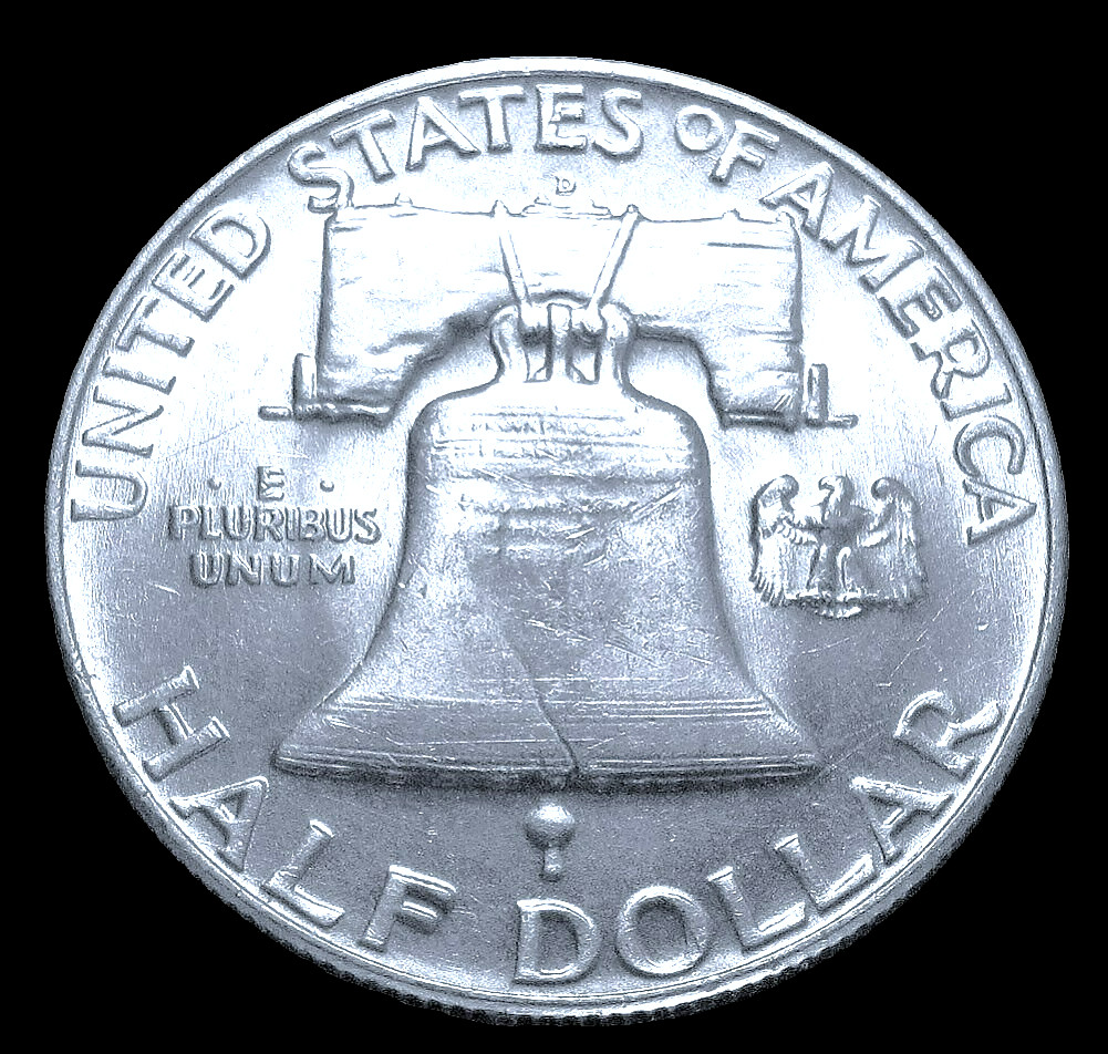 1953-D FRANKLIN SILVER HALF DOLLAR ***BRILLIANT UNCIRCULATED***