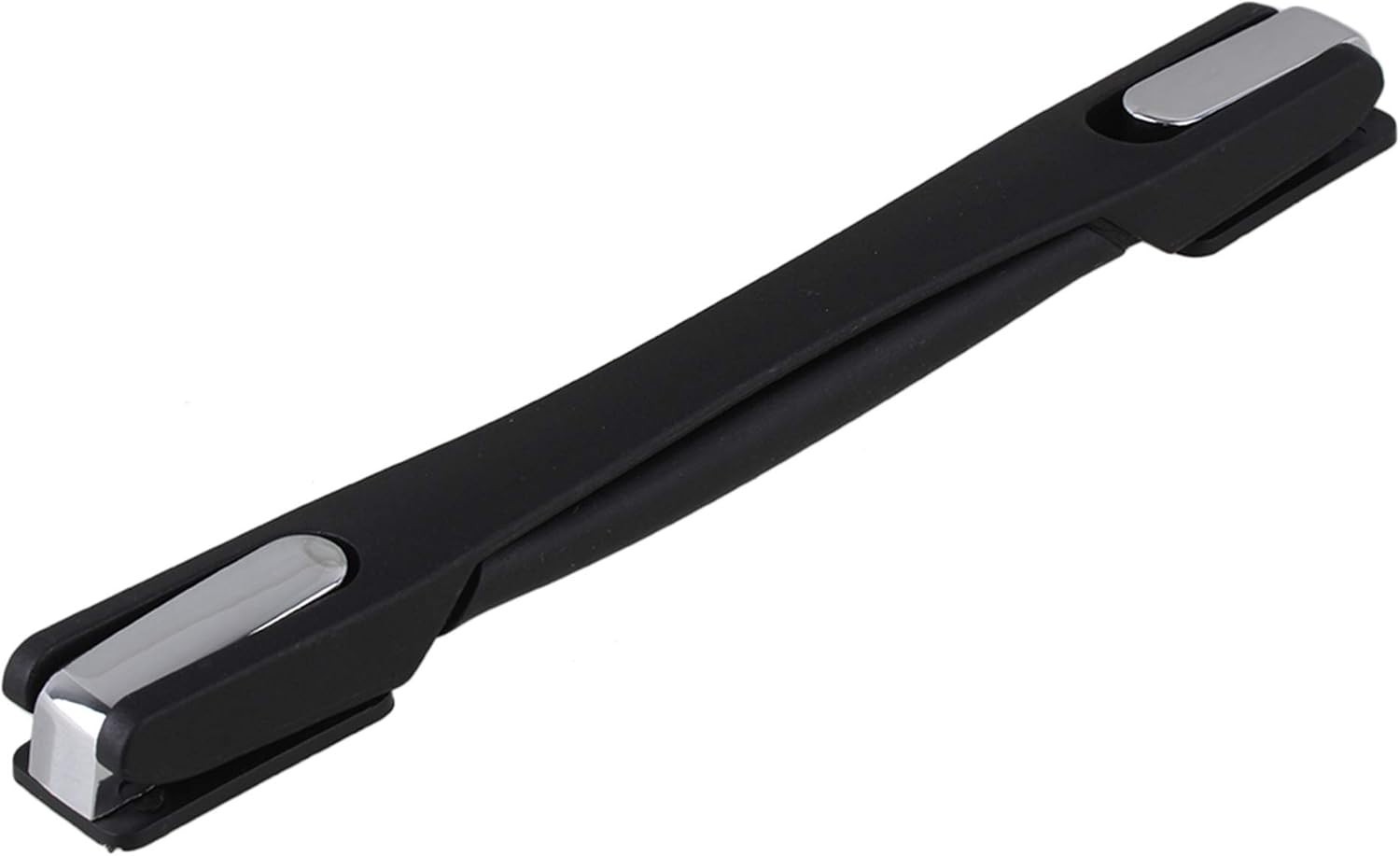 Black Flexible Strap Handle Replacement for Suitcases - 22.5cm Durable Zinc