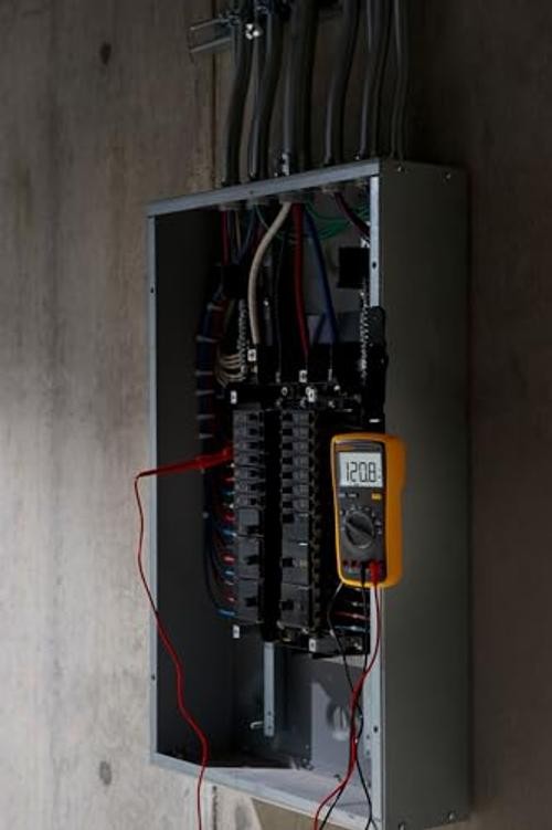 Fluke 15B+ Digital Multimeter, for Electrical Applications, Measures AC/DC