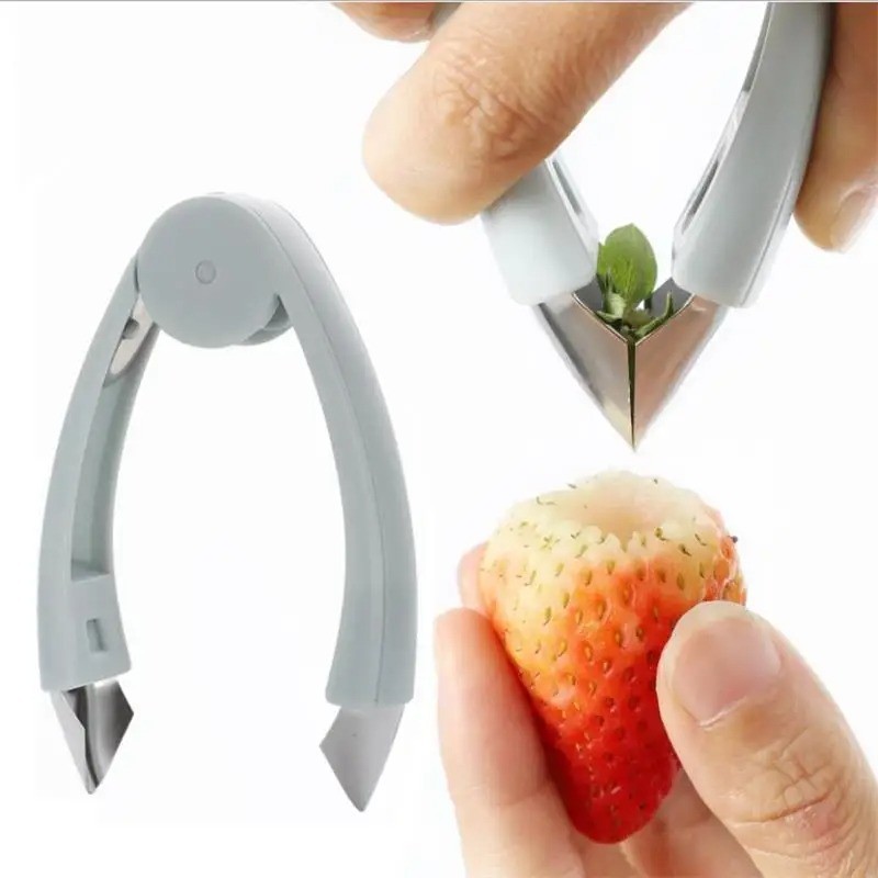 Pineapple Eye Remover Strawberry Huller Fruit Eye Peeler Kitchen Tool for Prep